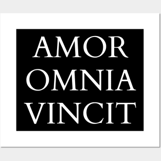 Amor Omnia Vincit (Love conquers everything) Posters and Art